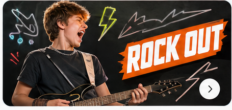 Rock Out karaoke party vibe